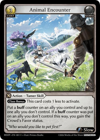 Animal Encounter (1) [Radiant Origins: Pantheon]