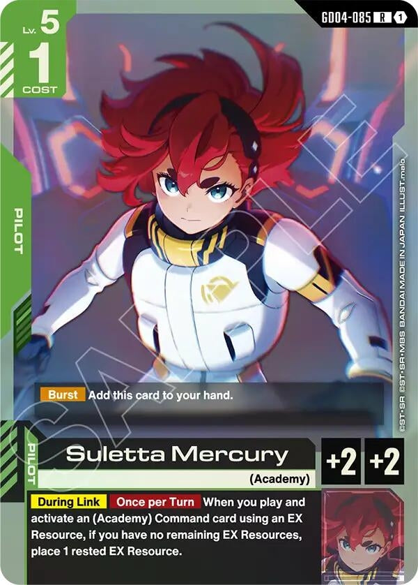 Image for Suletta Mercury (GD04-085) (Phantom Aria) - Gundam Card Game