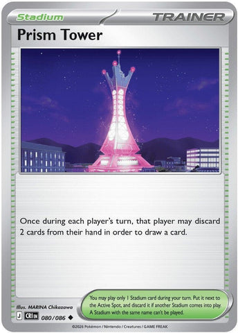 Image for Prism Tower (080/086) (ME04: Chaos Rising) - Pokemon