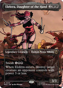 Image for Elektra, Daughter of the Hand (Borderless) (326) (Marvel Super Heroes) - Magic: The Gathering