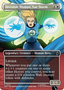 Image for Invisible Woman, Sue Storm (Borderless) (323) (Marvel Super Heroes) - Magic: The Gathering