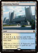 Image for Gleaming Bastion (267) (Marvel Super Heroes) - Magic: The Gathering