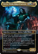 Image for Doctor Doom, King of Latveria (Borderless) (Surge Foil) (880) (Commander: Marvel Super Heroes) - Magic: The Gathering
