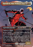 Image for Daredevil, Man Without Fear (Borderless) (0324) (324) (Marvel Super Heroes) - Magic: The Gathering