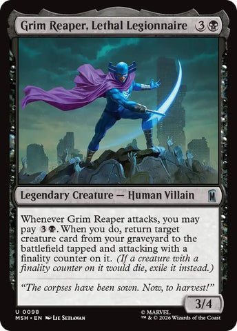 Grim Reaper, Lethal Legionnaire (98) (Marvel Super Heroes)