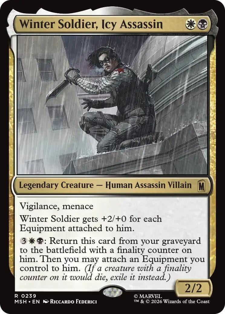 Winter Soldier, Icy Assassin (239) (Marvel Super Heroes)