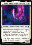 Image for Colleen Wing, Street Samurai (13) (Marvel Super Heroes) - Magic: The Gathering