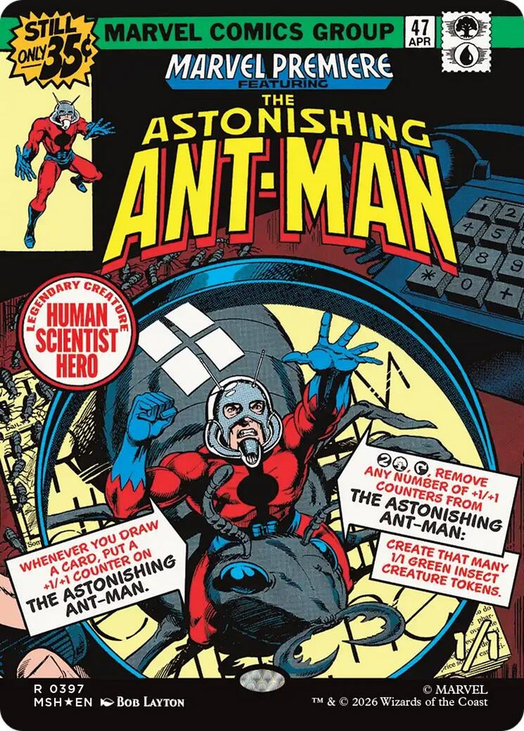 The Astonishing Ant-Man (Borderless) (397) (Marvel Super Heroes)