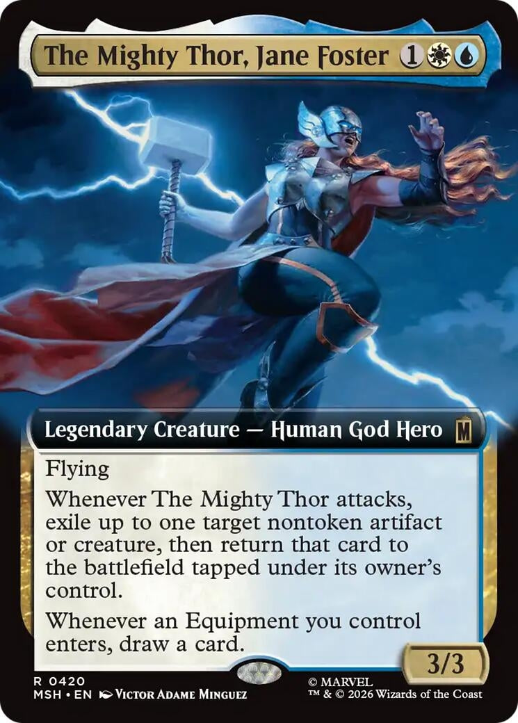 The Mighty Thor, Jane Foster (Extended Art) (420) (Marvel Super Heroes)