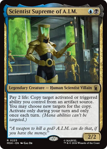 Scientist Supreme of A.I.M. (225) (Marvel Super Heroes)