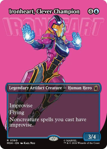Ironheart, Clever Champion (Borderless) (360) (Marvel Super Heroes)