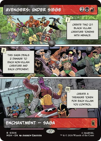Avengers: Under Siege (Borderless) (306) (Marvel Super Heroes)