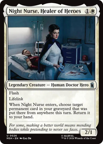 Night Nurse, Healer of Heroes (26) (Marvel Super Heroes)
