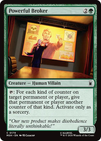 Powerful Broker (179) (Marvel Super Heroes)