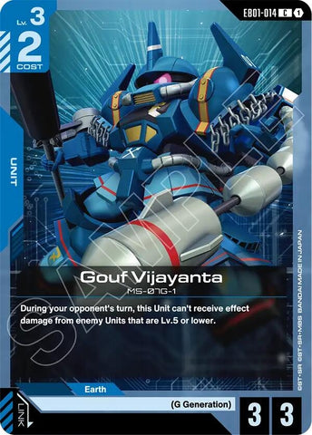 Image for Gouf Vijayanta (EB01-014) (Eternal Nexus) - Gundam Card Game