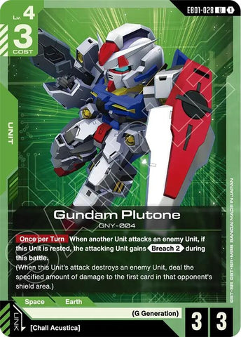 Image for Gundam Plutone (EB01-028) (Eternal Nexus) - Gundam Card Game