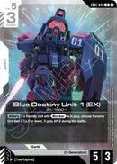 Image for Blue Destiny Unit-1 (EX) (EB01-043) (Eternal Nexus) - Gundam Card Game
