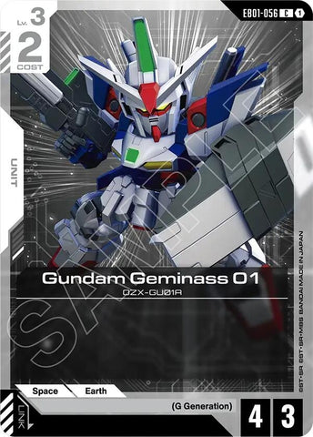 Image for Gundam Geminass 01 (EB01-056) (Eternal Nexus) - Gundam Card Game