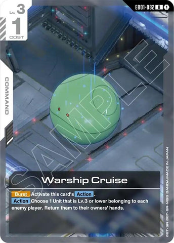 Image for Warship Cruise (EB01-082) (Eternal Nexus) - Gundam Card Game