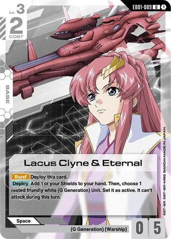 Image for Lacus Clyne & Eternal (EB01-089) (Eternal Nexus) - Gundam Card Game