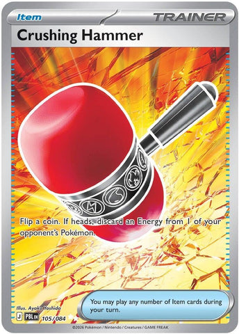 Image for Crushing Hammer (105/084) (ME05: Pitch Black) (ME05) - Pokemon