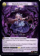 Maledictum Vitae (Curio Foil) (19) [Supporter Pack 4]