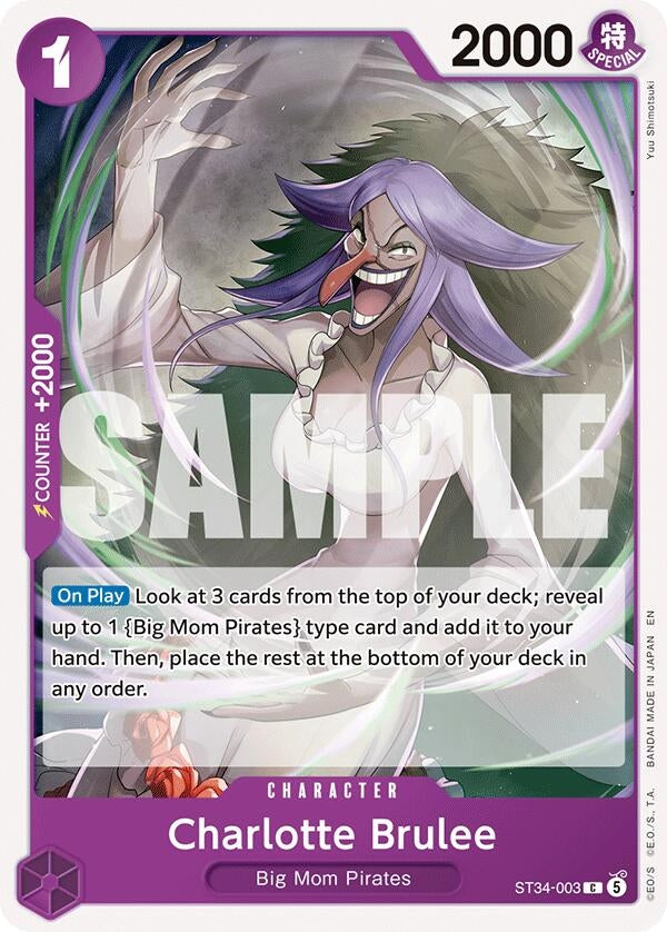 Charlotte Brulee [Starter Deck: PURPLE Charlotte Katakuri]