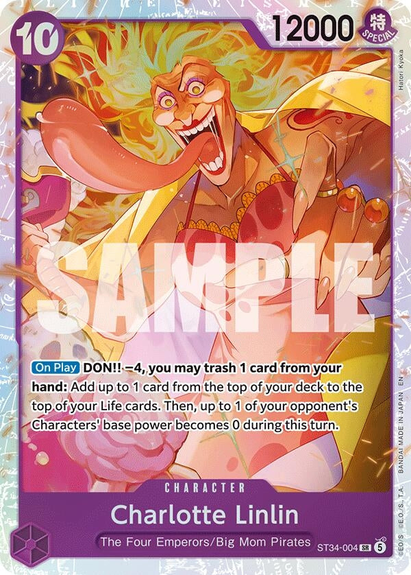 Charlotte Linlin [Starter Deck: PURPLE Charlotte Katakuri]