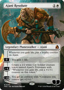 Image for Ajani Resolute (Borderless) (291) (Reality Fracture) (FRA) - Magic: The Gathering