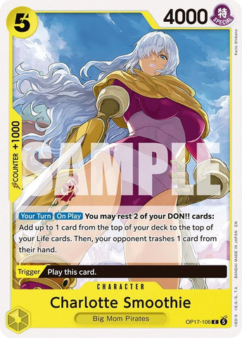 Charlotte Smoothie (OP17-106) (The World's Strongest Warriors) (OP17)