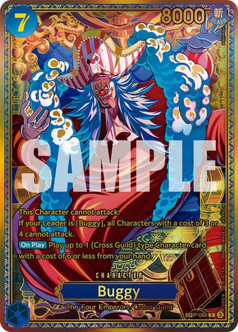 Buggy (P-084) (SP) (P-084) (The World's Strongest Warriors) (OP17)