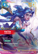 Image for Kai'Sa - Survivor (SP1/006) (Vendetta) (VEN) - Riftbound: League of Legends Trading Card Game