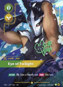 Image for Shen - Eye of Twilight (Signature) (193*/166) (Vendetta) (VEN) - Riftbound: League of Legends Trading Card Game