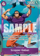 Image for Scopper Gaban (CS 26-27 Top Player Pack Vol. 1) (OP13-067) (One Piece Promotion Cards) (OP-PR) - One Piece Card Game