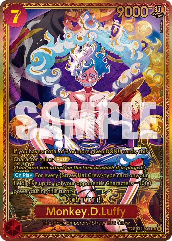 Monkey.D.Luffy (ST31-004) (SP) (ST31-004) (The World's Strongest Warriors)