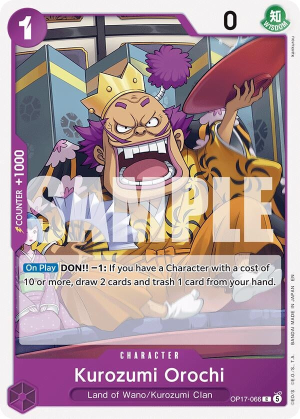 Kurozumi Orochi (OP17-066) (The World's Strongest Warriors) (OP17)