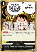 I'm Luffy!! The Man Who Will Be King of the Pirates!! (OP17-096) (The World's Strongest Warriors) (OP17)