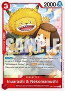 Image for Inuarashi & Nekomamushi (OP17-004) (The World's Strongest Warriors Release Event Cards) (OP17 RE) - One Piece Card Game