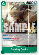 Image for Building Snake (OP17-025) (The World's Strongest Warriors Release Event Cards) (OP17 RE) - One Piece Card Game