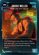 Image for Jackie Welles - Pour One Out For Me (B011) (The Heist - Beta Starter Deck) - Cyberpunk TCG