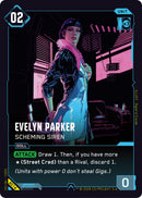 Image for Evelyn Parker - Scheming Siren (B014) (The Heist - Beta Starter Deck) - Cyberpunk TCG