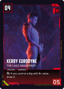 Image for Kerry Eurodyne - The Last Rockerboy (B012) (Welcome to Night City - Beta) - Cyberpunk TCG
