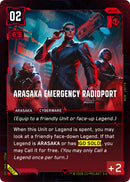 Image for Arasaka Emergency Radioport (B023) (Welcome to Night City - Beta) - Cyberpunk TCG