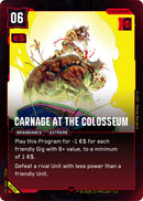 Image for Carnage at the Colosseum (B030) (Welcome to Night City - Beta) - Cyberpunk TCG