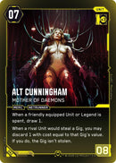 Image for Alt Cunningham - Mother of Daemons (Rare) (B042) (Welcome to Night City - Beta) - Cyberpunk TCG