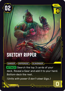 Image for Sketchy Ripper (B054) (Welcome to Night City - Beta) - Cyberpunk TCG