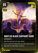 Image for Bootleg Black Sapphire Show (B066) (Welcome to Night City - Beta) - Cyberpunk TCG