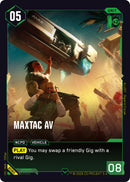Image for MaxTac AV (B080) (Welcome to Night City - Beta) - Cyberpunk TCG