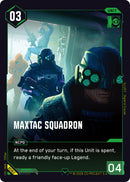 Image for MaxTac Squadron (B082) (Welcome to Night City - Beta) - Cyberpunk TCG