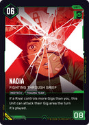 Image for Nadia - Fighting Through Grief (B083) (Welcome to Night City - Beta) - Cyberpunk TCG